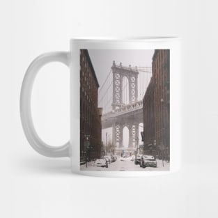 NYC Winter Dumbo Mug